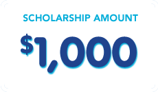 Scholarship Amount: $1,000